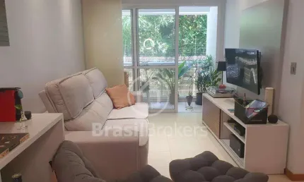 Apartamento à venda com 79m² e 3 quartos em Humaitá, Rio de Janeiro - RJ