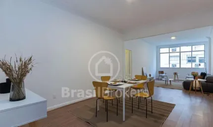 Apartamento à venda com 126,00m² e 3 quartos em Copacabana, Rio de Janeiro - rj
