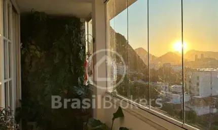 Apartamento à venda com 118,00m² e 3 quartos na Avenida São Salvador -  Urca, Rio de Janeiro - rj