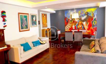 Apartamento à venda com 162,00m² e 4 quartos em Laranjeiras, Rio de Janeiro - rj