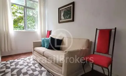 Apartamento à venda com 65,00m² e 2 quartos em copacabana, rio de janeiro - rj