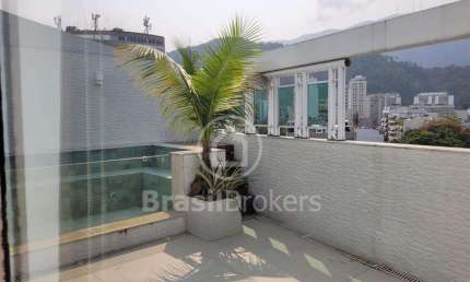 Cobertura Triplex à venda com 160,00m² e 2 quartos em Leblon, Rio de Janeiro - RJ