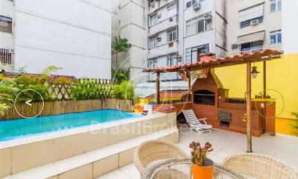 Casa à venda com 400,00m² e 5 quartos em Lagoa, Rua Resedá, Rio de Janeiro - R