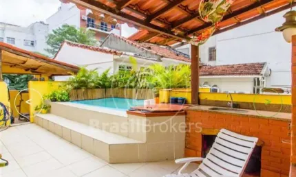 Casa à venda com 400,00m² e 5 quartos em lagoa, rua resedá, rio de janeiro - r