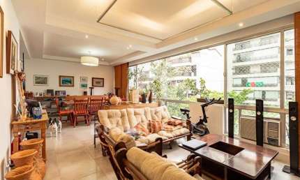 Apartamento à venda com 120,00m² e 3 quartos em Leblon, Rio de Janeiro - rj