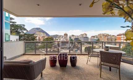 CASA DE CONDOMÍNIO MOBILIADA NO JARDIM BOTÂNICO - RJ