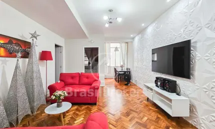 Apartamento à venda com 107,00m² e 2 quartos em copacabana, rio de janeiro - rj