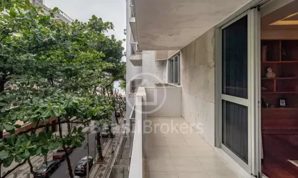 Apartamento à venda com 233,00m² e 4 quartos em leblon, rio de janeiro - rj