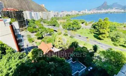 Apartamento à venda com 124,00m² e 3 quartos em lagoa, rio de janeiro - rj