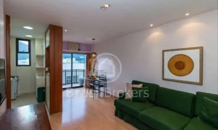Flat à venda com 41,00m² e 1 quarto em Leblon, Rio de Janeiro - rj