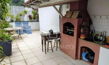 Cobertura  linear à venda com 180,00m² e 3 quartos em Copacabana, Rio de Janeiro - rj