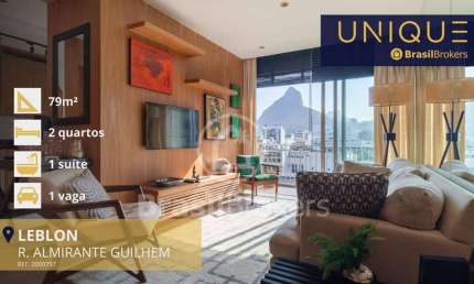Apartamento de 2 quartos à venda na Almirante Guilhem!Reformado, com piscina e academia.