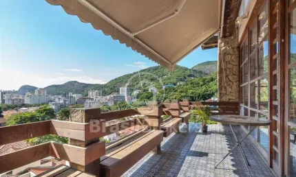 Casa à venda com 918,00m² e 5 quartos em Humaitá, Rio de Janeiro - rj