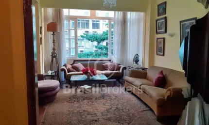 Apartamento à venda com 160,00m² e 3 quartos em copacabana, rio de janeiro - rj