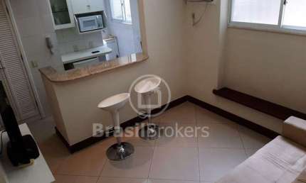 Apartamento a venda Avenida Bartolomeu Mitre Leblon Rio de Janeiro 1 quarto 47m2