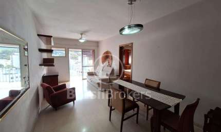 Laranjeiras, Sala, Varanda e 2 Quartos com Vista Cristo Redentor