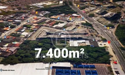 Ótimo terreno plano com 7.382 m² na Estr. dos Bandeirantes