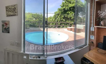 Cobertura Duplex à venda com 202,00m² e 3 quartos em Barra da Tijuca, Rio de Janeiro - RJ