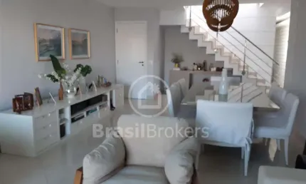 Cobertura Duplex à venda com 334,00m² e 5 quartos em Recreio dos Bandeirantes, Rio de Janeiro - rj