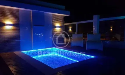 Cobertura duplex à venda com 327,00m² e 5 quartos em recreio dos bandeirantes, rio de janeiro - rj