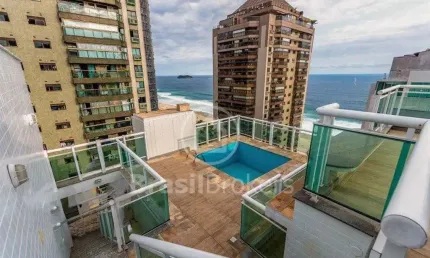 Deslumbrante Cobertura Triplex à Beira-Mar na Lúcio Costa - Posto 5