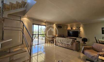 Cobertura Duplex Diferenciada com 334,00m² ,  quartos no Recreio dos Bandeirantes, Rio de Janeiro - rj