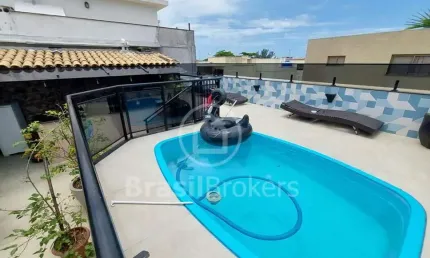 Cobertura à venda com 300,00m² e 3 quartos em Recreio dos Bandeirantes, Rio de Janeiro - RJ