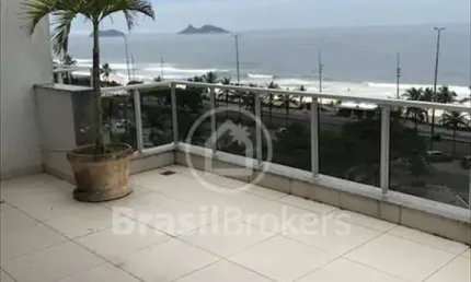 Cobertura à venda com 269,00m² e 3 quartos em barra da tijuca, rio de janeiro - rj