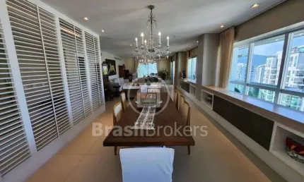 Apartamento à venda com 420,00m² e 4 quartos em barra da tijuca, rio de janeiro - rj