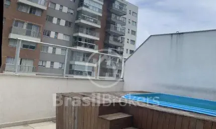 Cobertura Duplex à venda com 142,00m² e 3 quartos em Jacarepaguá, Rio de Janeiro - rj