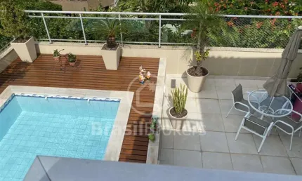 CONDOMINIO DO EDIFICIO BARRAVENTO - Cobertura Duplex 5 quartos, sendo 4 suítes