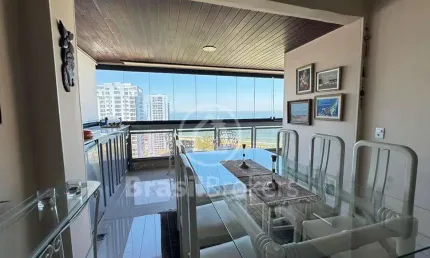 Barra da Tijuca, vista MAR deslumbrante, 3 quartos, 1 suite, dependencia completa, 2 vagas