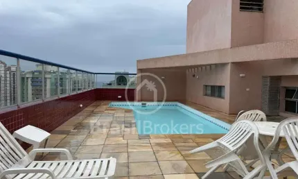 Apartamento 2 quartos na barra da tijuca com infraestrutura completa