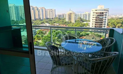 Recreio dos bandeirantes - barra bonita - 2 quartos, 1 suíte, infraestrutura total