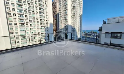 Barra da tijuca, condomínio wave, cobertura de 200 m2, 4 vagas de garagem.