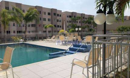 Apartamento com 2 dormitórios, 41 m² - venda por R$ 145.000 ou aluguel por R$ 1.395/mês - Rua Vicente Francisco dos Santos- Campo Grande