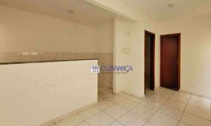 Apartamento com 1 dormitório para alugar, 44 m² por R$ 450/mês - Rua do Turista-UNID - 103, Campo Grande - Rio de Janeiro/RJ