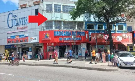 Sala para alugar, 380 m² por r$ 15.001,00/mês - campo grande - rio de janeiro/rj