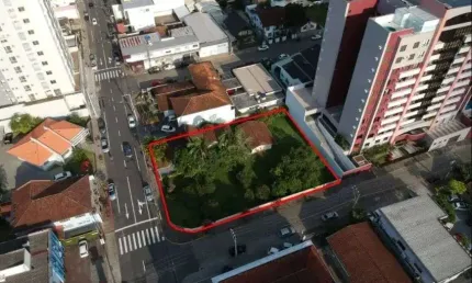 Terreno com 1.282 m2 à Venda no CENTRO de Jaraguá do Sul / SC
