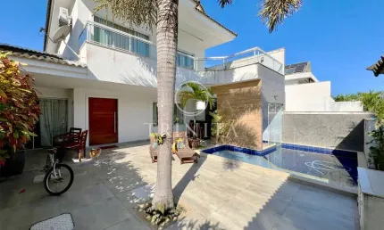 Casa com 5 quartos à venda na Rua Walmor Chagas, 290, Recreio dos Bandeirantes, Rio de Janeiro