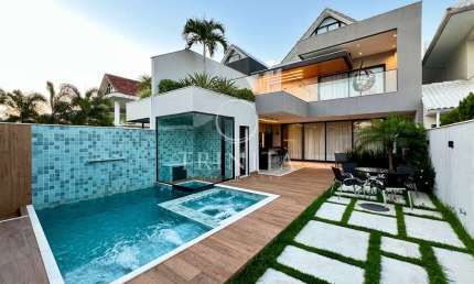 Casa em condomínio no Recreio-RJ, decorada e mobiliada