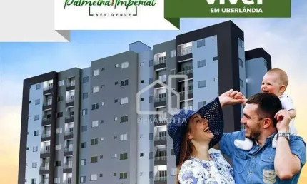 Apartamento com 2 dormitórios à venda, 56 m² por R$ 260.000,00 - Jardim Holanda - Uberlândia/MG