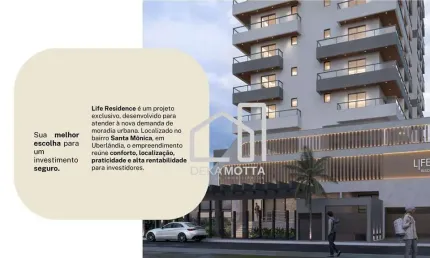 Loft com 1 dormitório à venda, 40 m² por R$ 263.976 - Santa Mônica - Uberlândia/MG