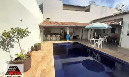 Casa para aluguel, 3 quartos, 1 suíte, 3 vagas, Parque Residencial Jaguari - Americana/SP