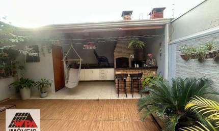 Casa à venda, 3 quartos, 1 suíte, 3 vagas, Parque Residencial Jaguari - Americana/SP