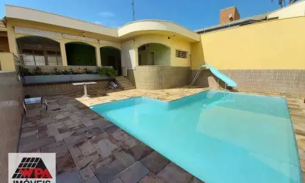 Casa à venda, 4 quartos, 2 suítes, 8 vagas, Vila Nossa Senhora de Fátima - Americana/SP
