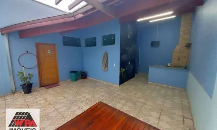 Casa à venda, 3 quartos, 1 suíte, 2 vagas, Jardim Cândido Bertini - Santa Bárbara D'Oeste/SP