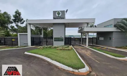 Terreno em condomínio à venda, residencial jardim barra do cisne i - americana/sp