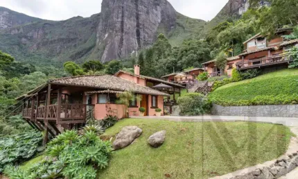 Casa em Condomínio para Venda em Petrópolis, Itaipava, 6 dormitórios, 5 suítes, 6 banheiros, 6 vagas