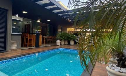 Casa em condomínio fechado com 4 quartos à venda na Avenida Miguel Damha, Parque Residencial Damha V, São José do Rio Preto